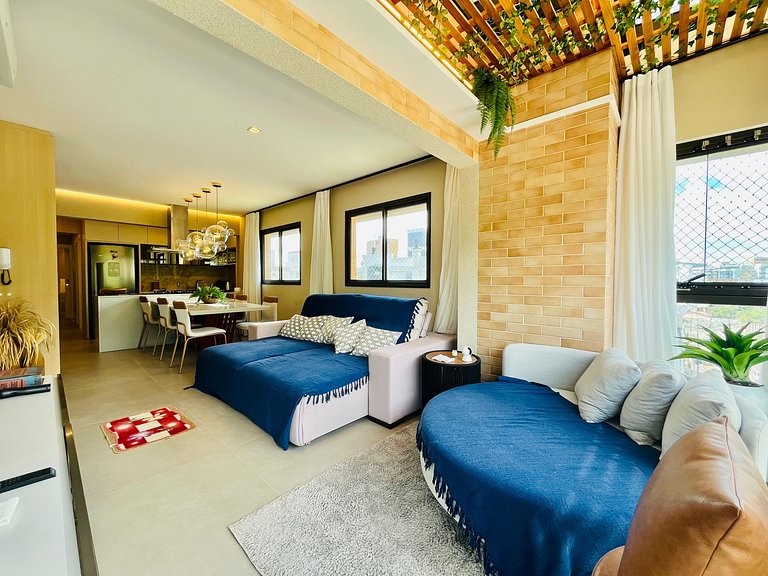 Residencial Turin - Linda cobertura na Praia de Palmas, a ap