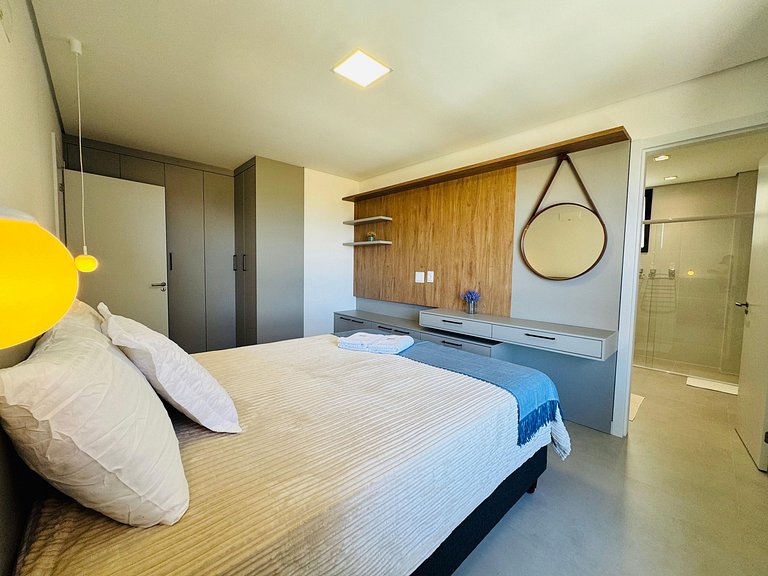 Oásis do Atlântico 408 A - Apartamento vista mar na praia de