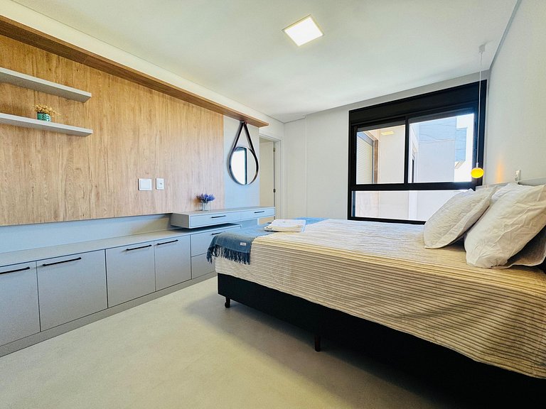 Oásis do Atlântico 408 A - Apartamento vista mar na praia de