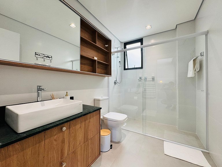 Oásis do Atlântico 408 A - Apartamento vista mar na praia de