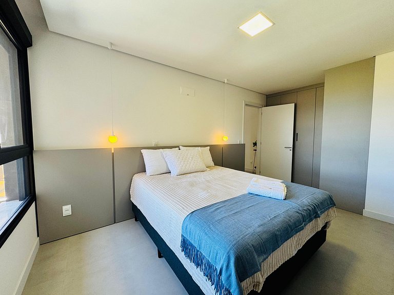 Oásis do Atlântico 408 A - Apartamento vista mar na praia de