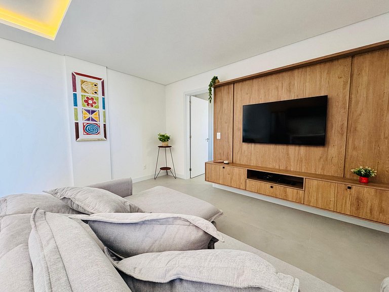 Oásis do Atlântico 408 A - Apartamento vista mar na praia de