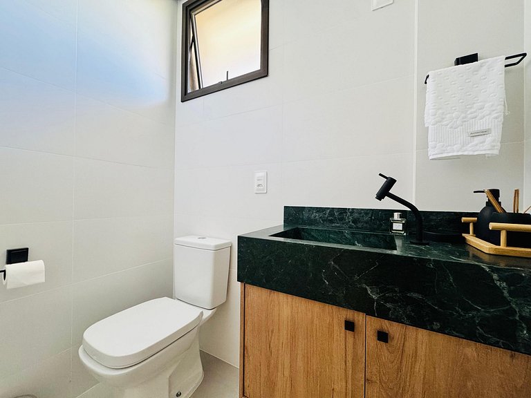 Oásis do Atlântico 408 A - Apartamento vista mar na praia de