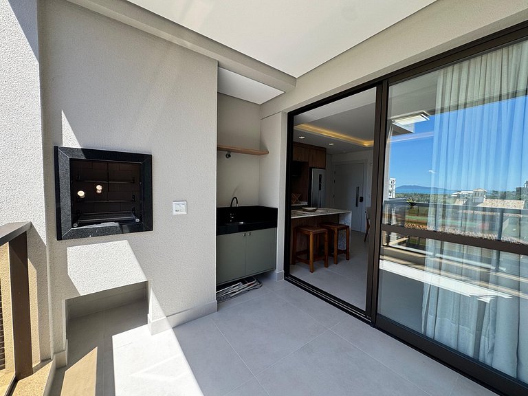 Oásis do Atlântico 408 A - Apartamento vista mar na praia de