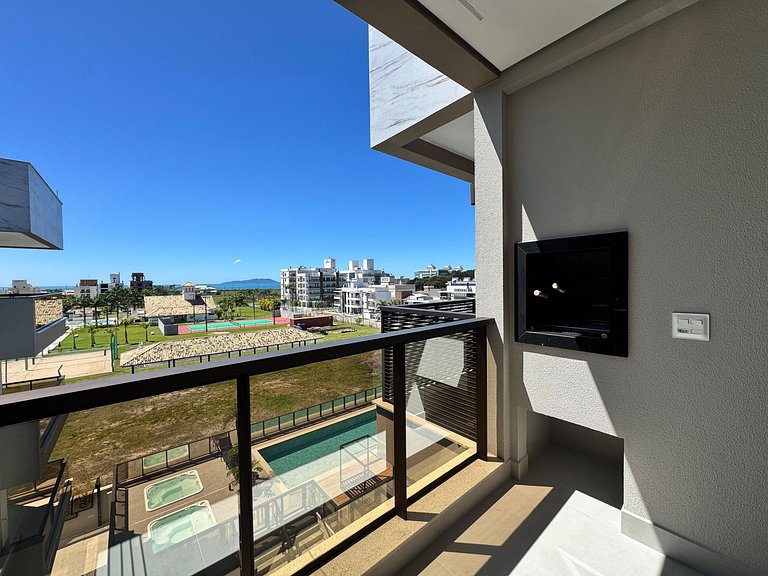 Oásis do Atlântico 408 A - Apartamento vista mar na praia de