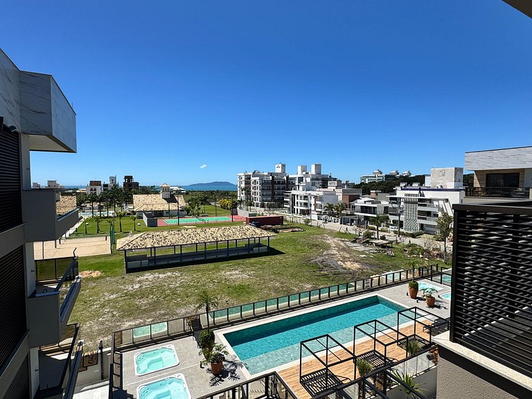 Oásis do Atlântico 408 A - Apartamento vista mar na praia de