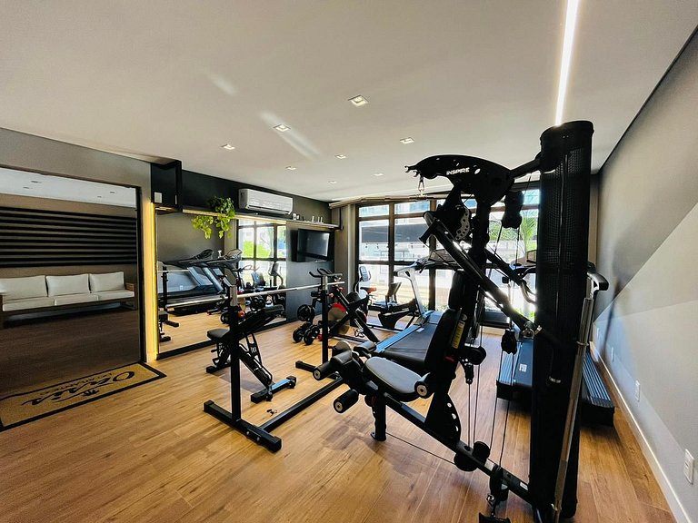 Oásis do Atlântico 408 A - Apartamento vista mar na praia de