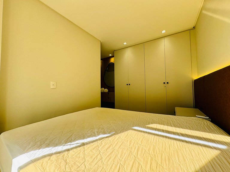 Mirante Del Mar - Apartamento de frente para o mar na Praia