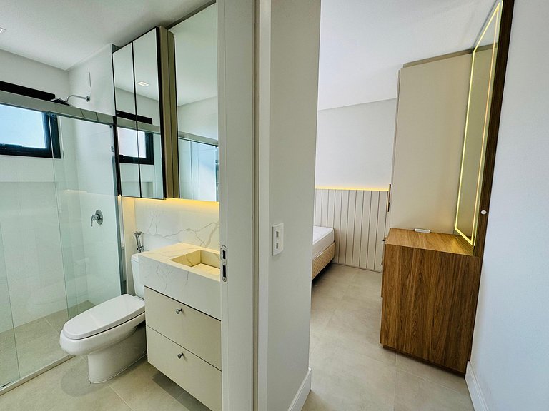 Mirante Del Mar - Apartamento de frente para o mar na Praia