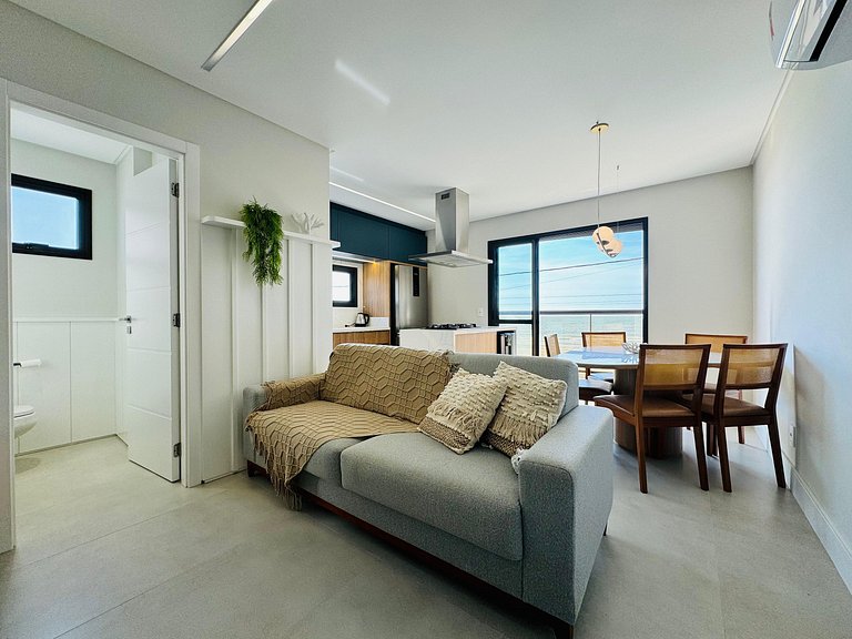 Mirante Del Mar - Apartamento de frente para o mar na Praia