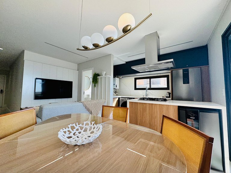 Mirante Del Mar - Apartamento de frente para o mar na Praia