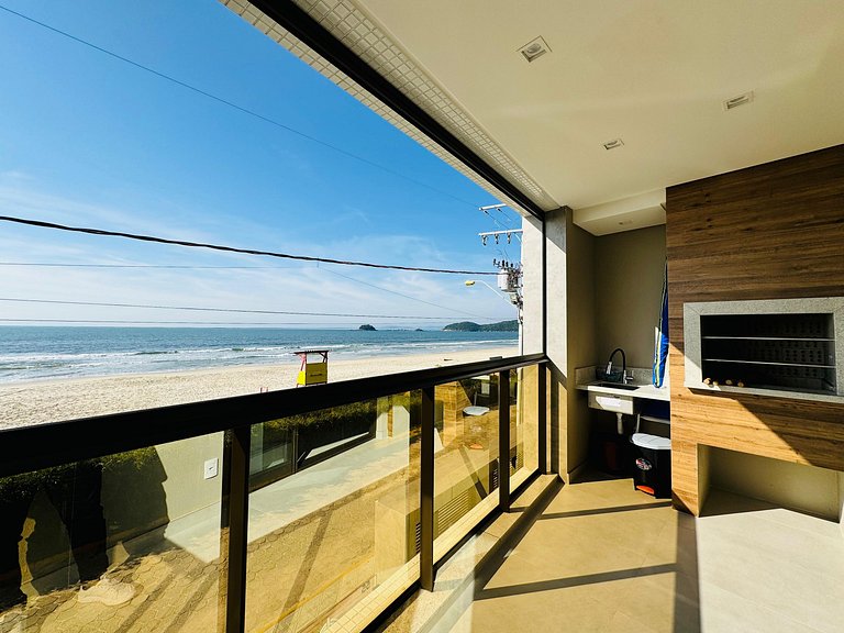 Mirante Del Mar - Apartamento de frente para o mar na Praia