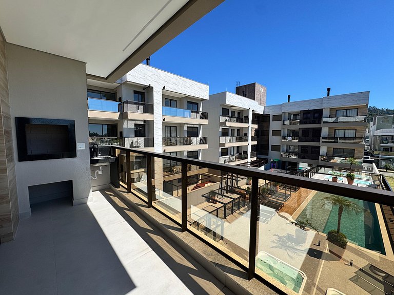 Oásis do Atlântico 301 B - Apartamento decorado com 3 dormit