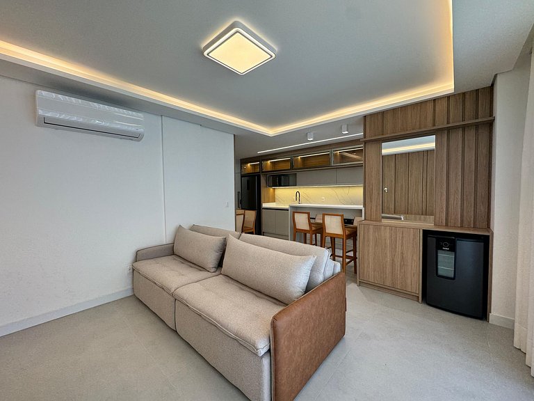 Oásis do Atlântico 301 B - Apartamento decorado com 3 dormit