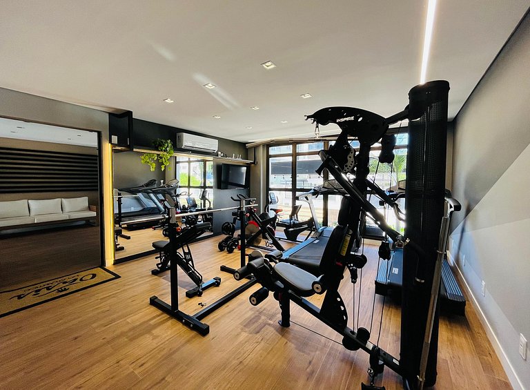 Oásis do Atlântico 301 B - Apartamento decorado com 3 dormit