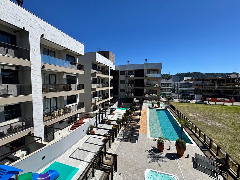 Oásis do Atlântico 301 B - Apartamento decorado com 3 dormit