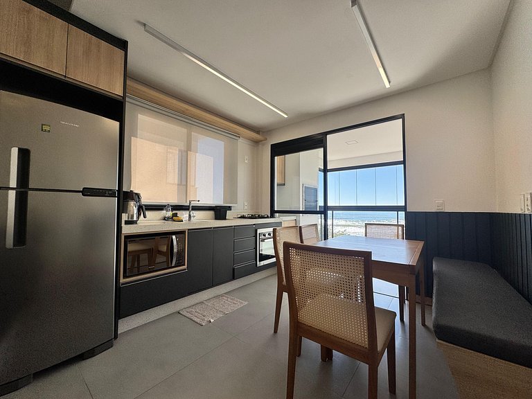 Residencial Praiamar - Apartamento con vista increíble al ma