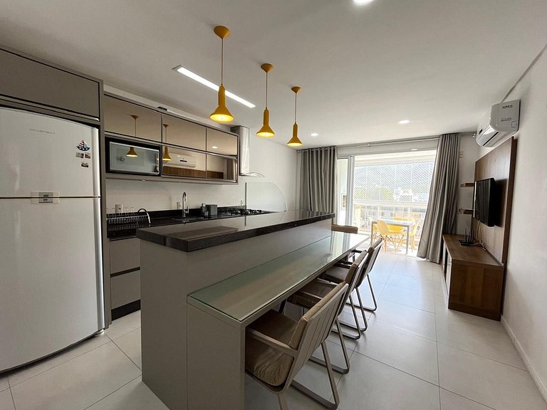 Orbe Residence - Apartamento espaçoso com duas suítes e vara