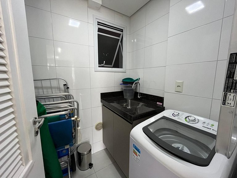 Orbe Residence - Apartamento espaçoso com duas suítes e vara