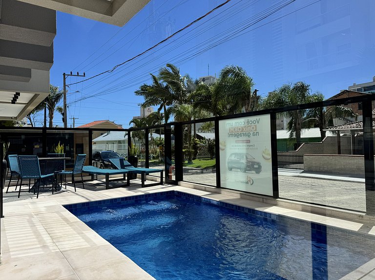 Invictus Residence 202 - Apartamento amplo com ar-condiciona