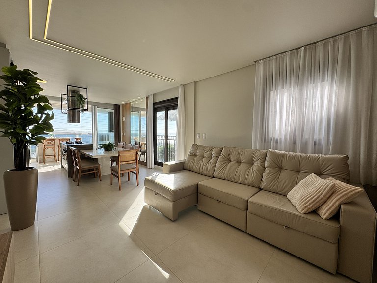 Sonho de Palmas 101 - Apartamento de frente para o mar na de