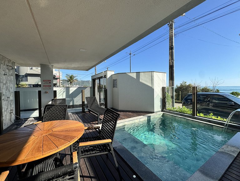 Sonho de Palmas 101 - Apartamento de frente para o mar na de