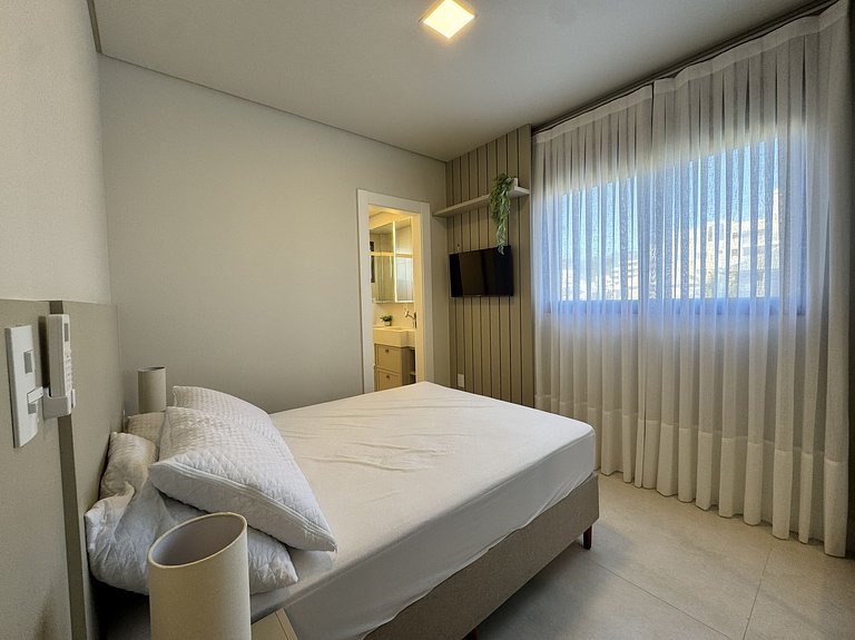 Sonho de Palmas 102- Apartamento de frente para o mar na des