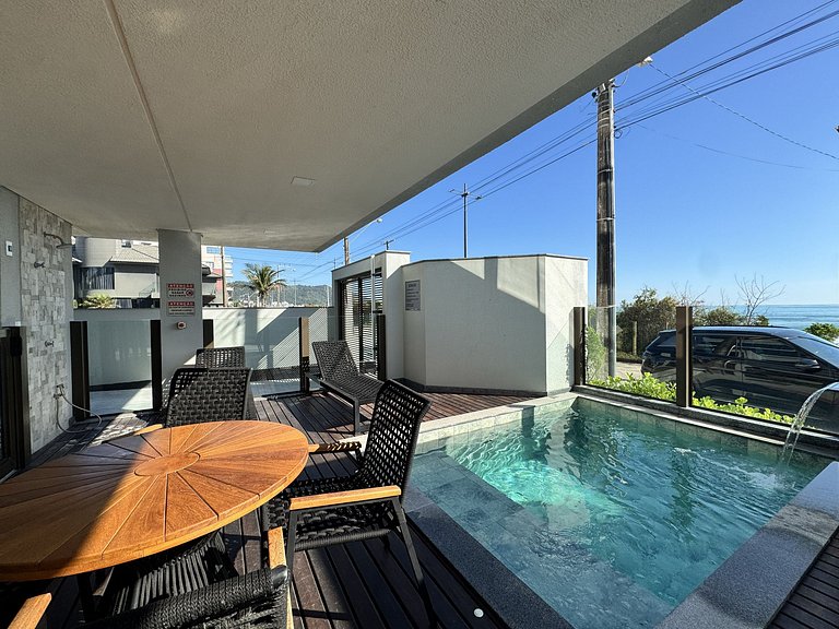 Sonho de Palmas 102- Apartamento de frente para o mar na des