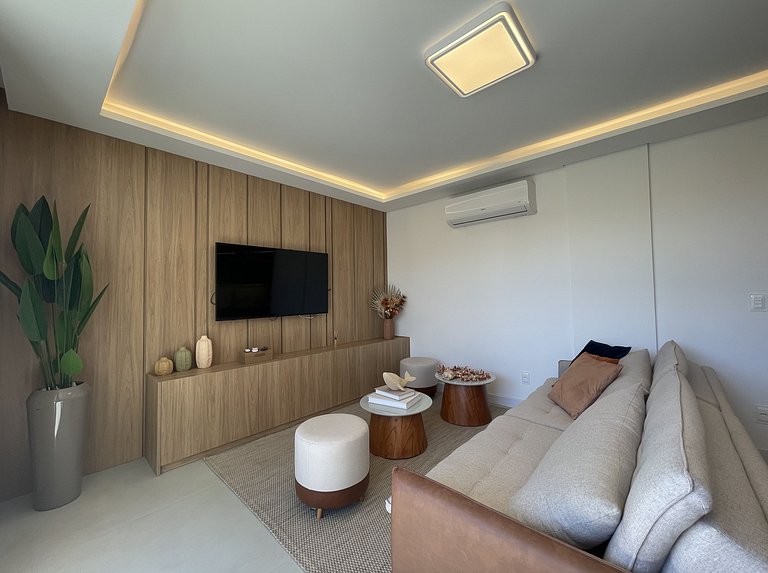 Oásis do Atlântico 301 B - Apartamento decorado com 3 dormit