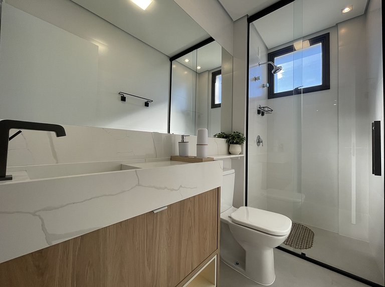 Oásis do Atlântico 301 B - Apartamento decorado com 3 dormit