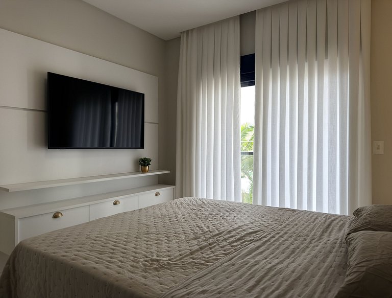Invictus Residence 202 - Apartamento amplo com ar-condiciona