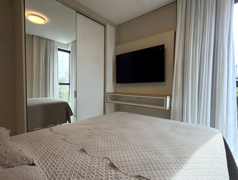 Invictus Residence 202 - Apartamento amplo com ar-condiciona