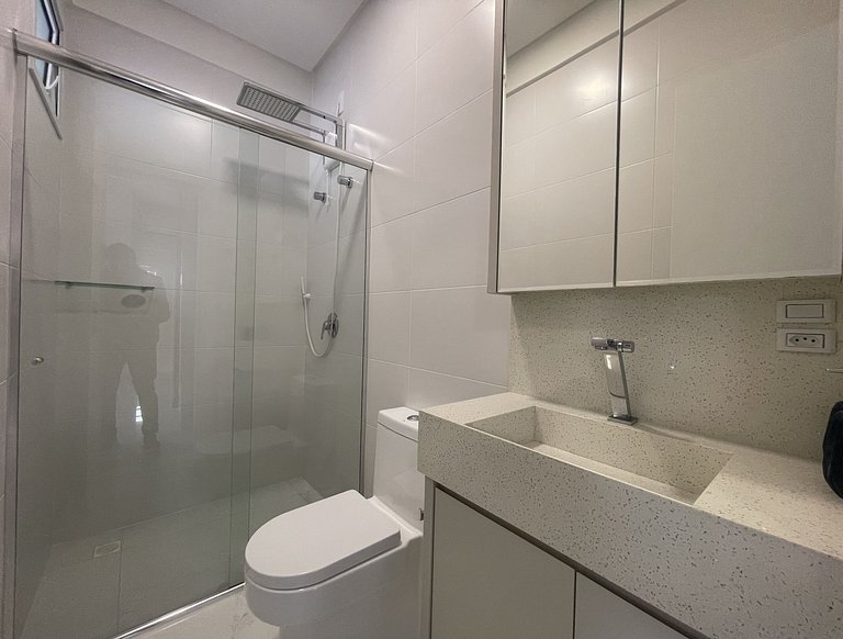 Royal Village - Ático en Praia Grande con 3 suites, piscina