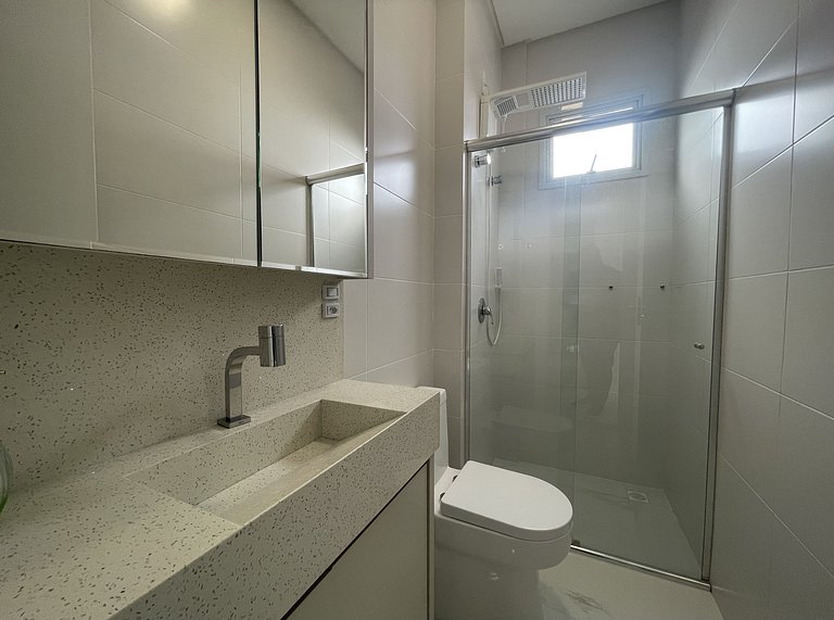 Royal Village - Ático en Praia Grande con 3 suites, piscina