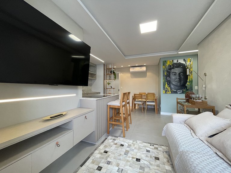 Oásis do Atlântico 202 B - Apartamento em home clube complet