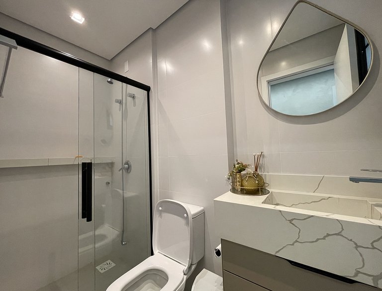 Oásis do Atlântico 202 B - Apartamento em home clube complet