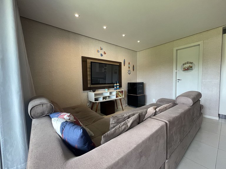 Orbe 203 A Apartamento espaçoso, com 2 suítes, varanda gourm