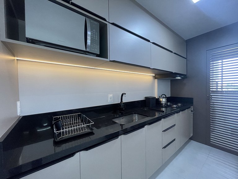 Oásis do Atlântico 307A- Apartamento aconchegante em home cl